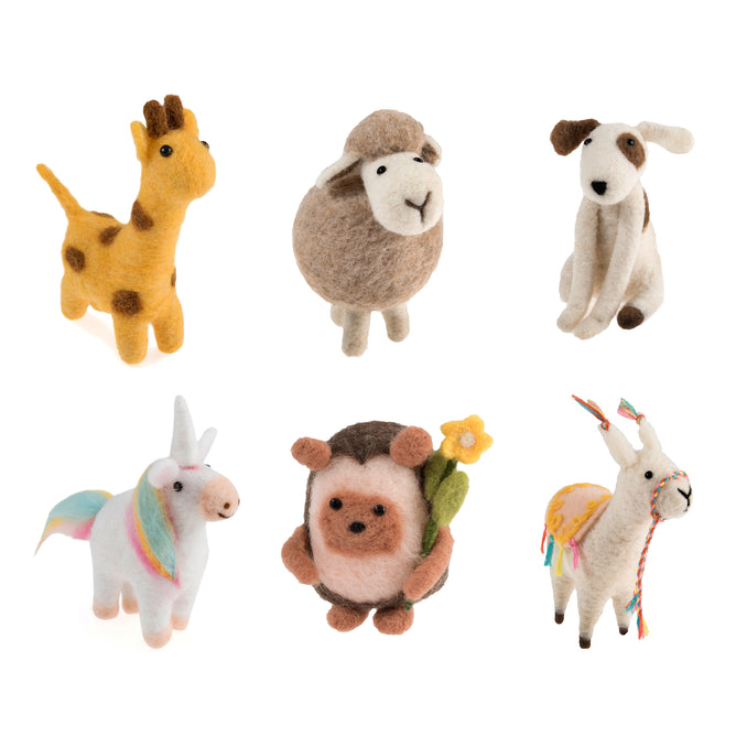 Needle Felting Crafting Kit Pet Dog | Cute Decorations Toys | Beginner Friendly