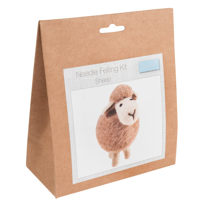 Needle Felting Crafting Kit Sheep | Cute Decorations Toys | Beginner Friendly