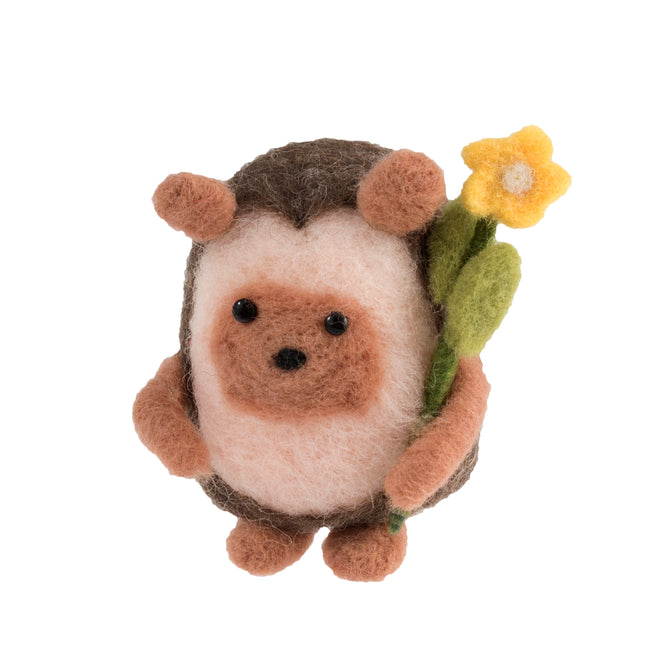 Needle Felting Crafting Kit Hedgehog | Cute Decorations Toys | Beginner Friendly