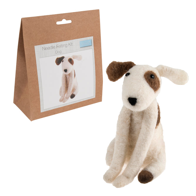 Needle Felting Crafting Kit Pet Dog | Cute Decorations Toys | Beginner Friendly