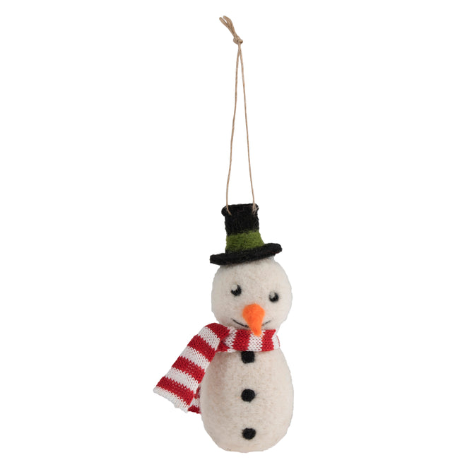 Christmas Needle Felting Crafting Kit Snowman | Cute Decorations Toys | Beginner Friendly