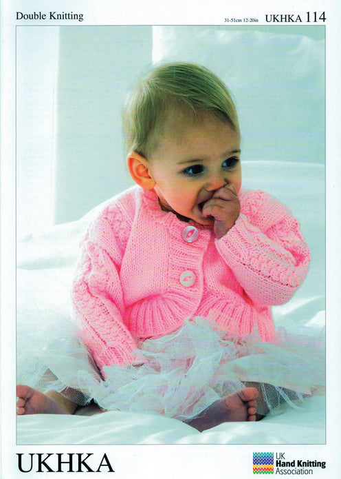 Double Knitting Pattern Boleros 0 To 1 years 31-51 cm 12-20 inches - Hobby & Crafts