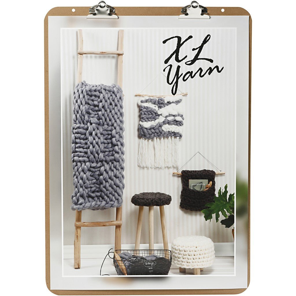 A2 Dark Brown MDF Easel Clipboard With Double Metal Clip 52cm x 74cm Writing Drawing Accessories - Home - Crafts
