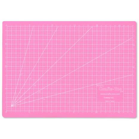 A3 Crafts Too Pink Colour Cutting Mat Craft Art - Home - Crafts