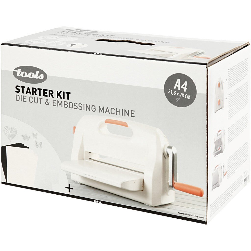 A4 Die Cutting and Embossing Machine Starter Kit - Must Have For All Crafters - Home - Crafts