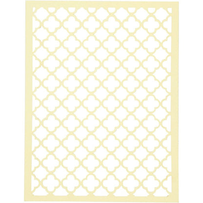 A5 x 24 Assorted Colour Different Design Lace Patterns Cardboard Sheets Pad 200g - Home - Crafts