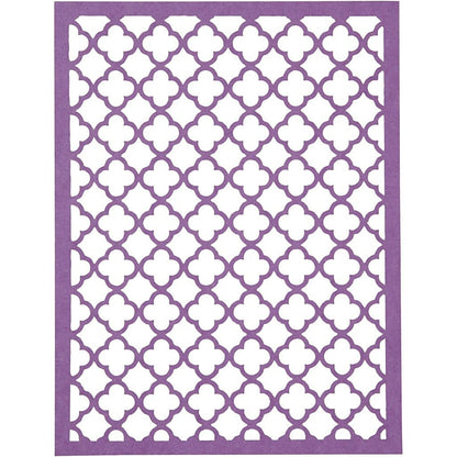 A5 x 24 Assorted Colour Different Design Lace Patterns Cardboard Sheets Pad 200g - Home - Crafts