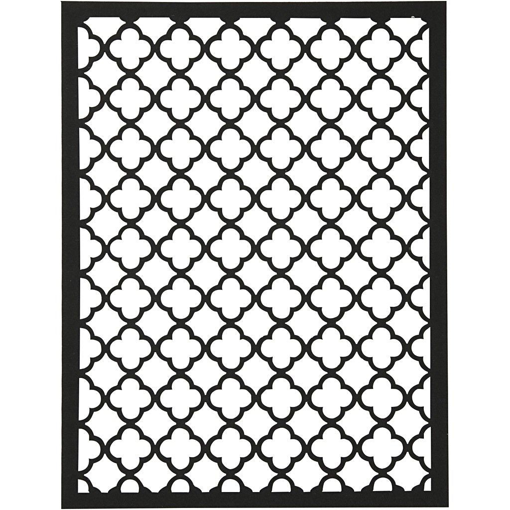 A6 x 24 Assorted Colour Different Design Lace Patterns Cardboard Sheets Pad 200g - Home - Crafts