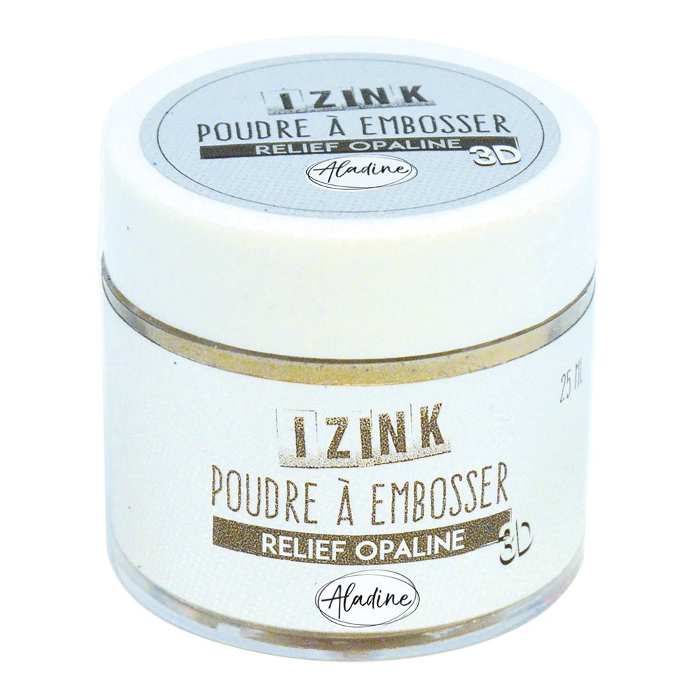 Aladine 3D Assorted Colour Izink Embossing Powder Scrapbooking Paper Crafts 25ml - Home - Crafts