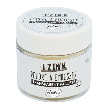 Aladine 3D Assorted Colour Izink Embossing Powder Scrapbooking Paper Crafts 25ml - Home - Crafts
