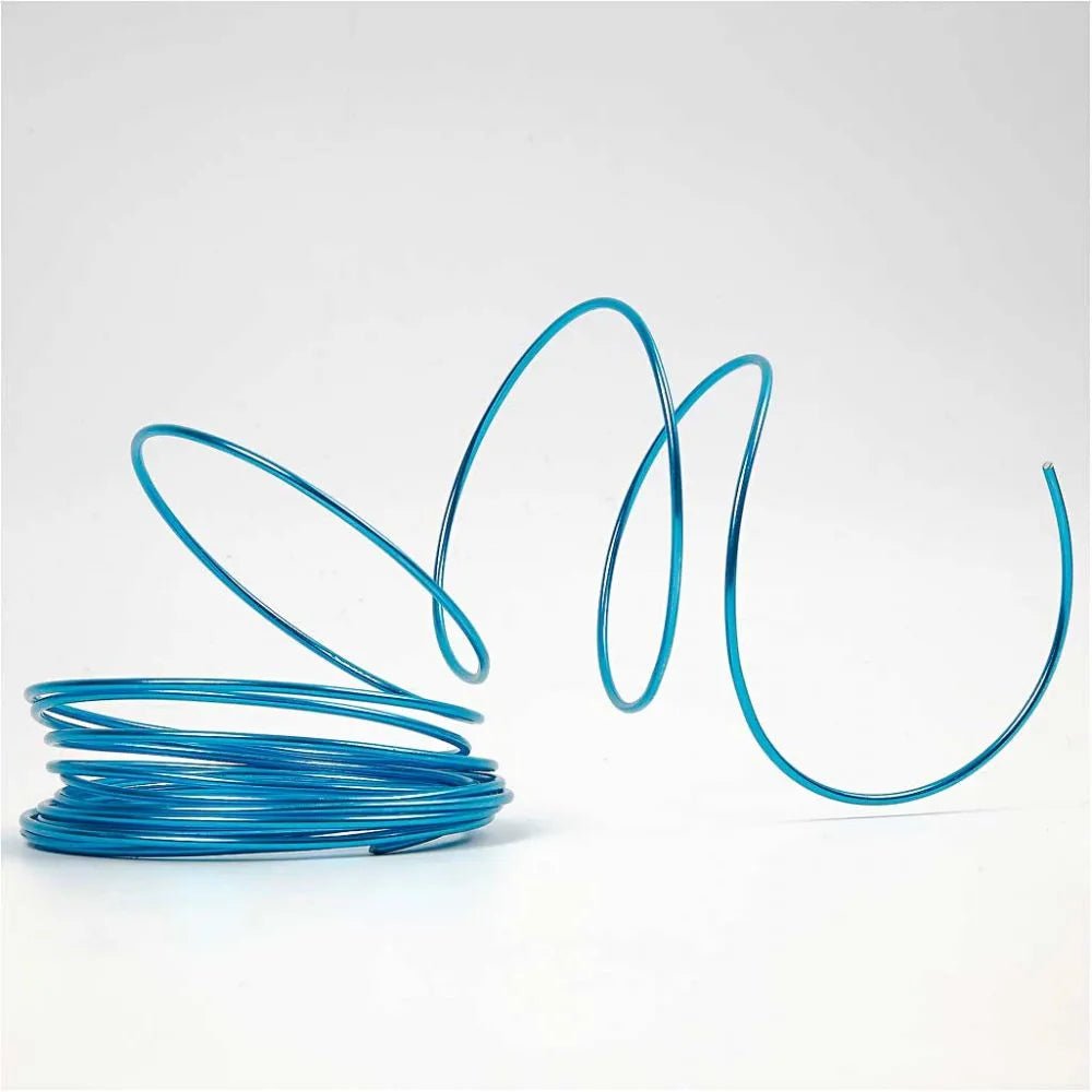 Aluminum Normal Wire Round Jewellery Making Ornaments Assorted Sizes Length