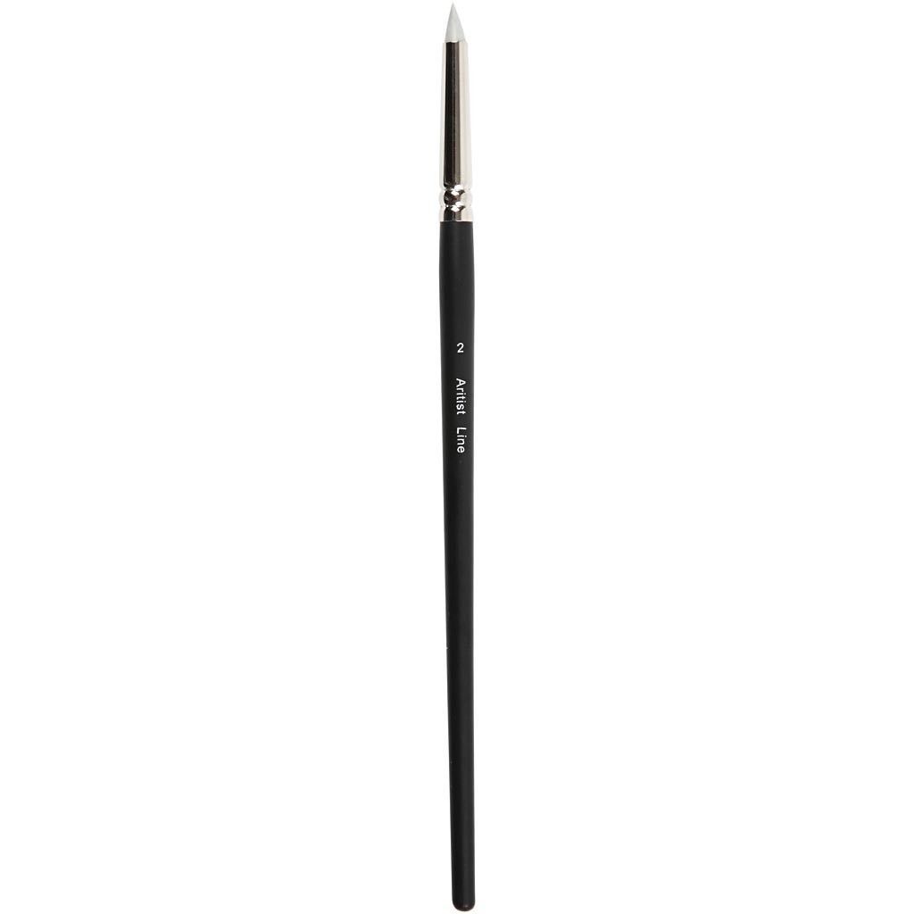 Artist Line Round Shape Brush For Painting 2 mm - Home - Crafts