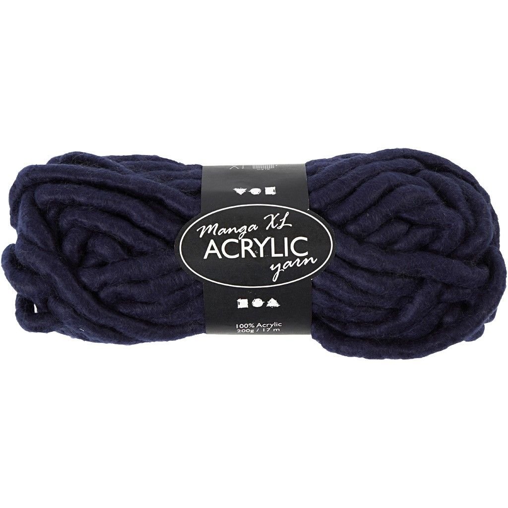 Assorted Colour Acrylic Chunky Yarn Wool Knitting Crocheting Crafts 17 mm 200 gm - Home - Crafts