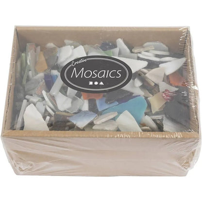 Assorted Colour Different Shape Mosaics Craft Accessories Decoration 8mm - 20mm