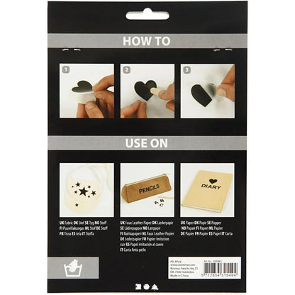 Assorted Design Rub-On Transfer Sheet Sticker Wash Decorations Crafts 12.5x15.3