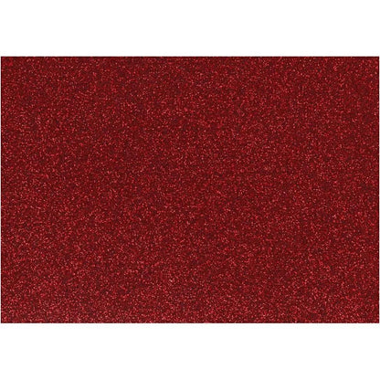 Assorted Sheet Glitter Paper Iron Washable Transfer Foil Decorations A5 15x21 cm