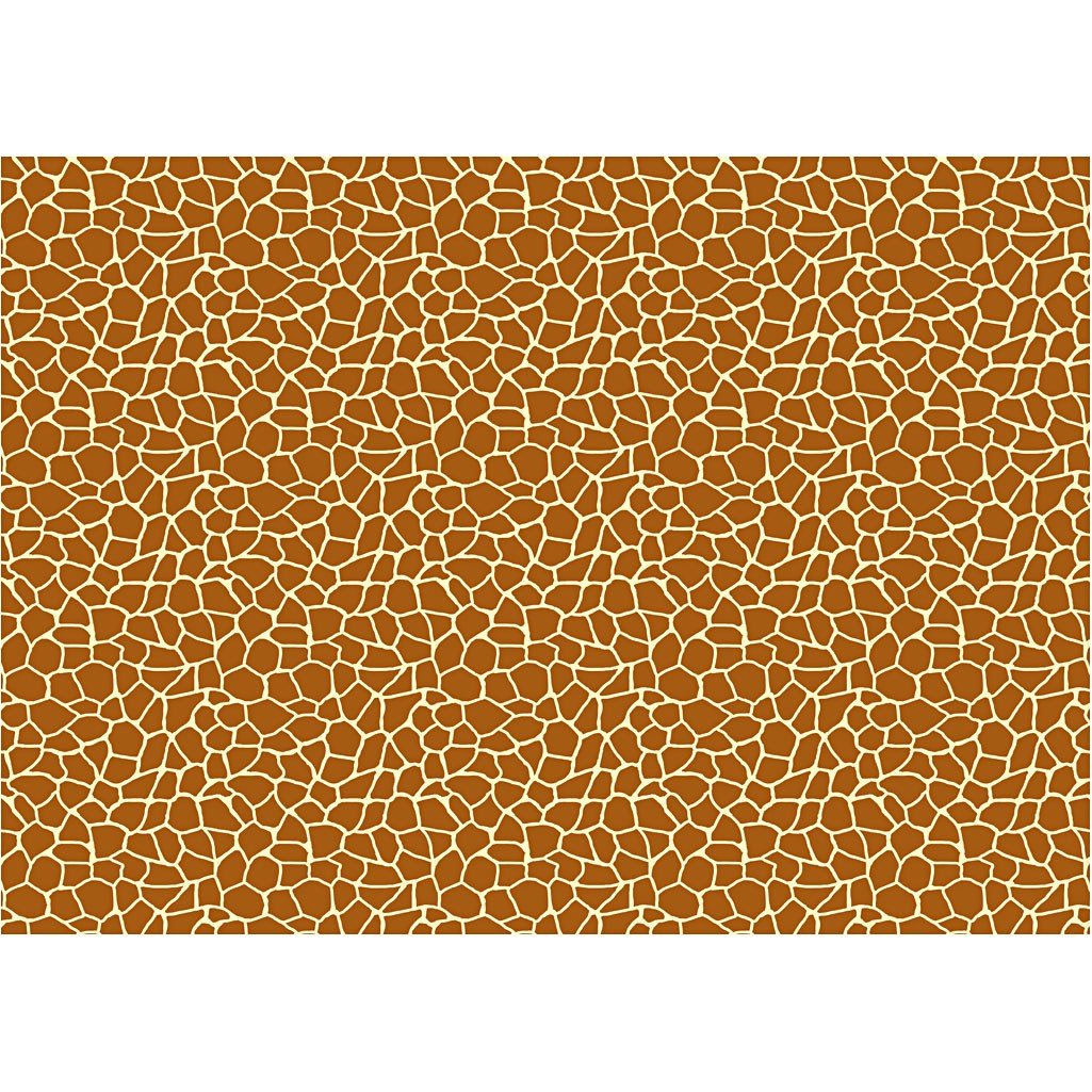 Assorted Sheets of Semi - Transparent Decoupage Papers - 4 Designs - Animal Prints - Home - Crafts