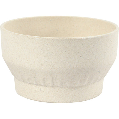 Bamboo Wood Bowl Herb Pot With Pleated Pattern Home Decorations Crafts H: 7 cm D: 12 cm - Home - Crafts