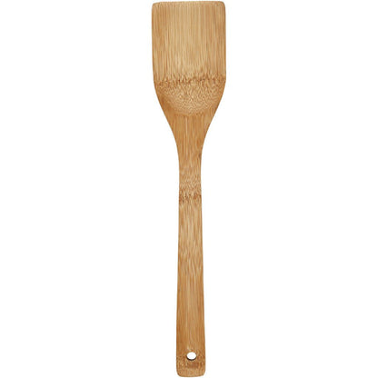 Bamboo Wood Spatula With Suspension Hole Cookware Decoration Crafts L: 30 cm - Home - Crafts