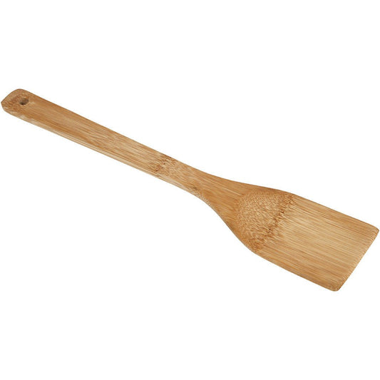 Bamboo Wood Spatula With Suspension Hole Cookware Decoration Crafts L: 30 cm - Home - Crafts