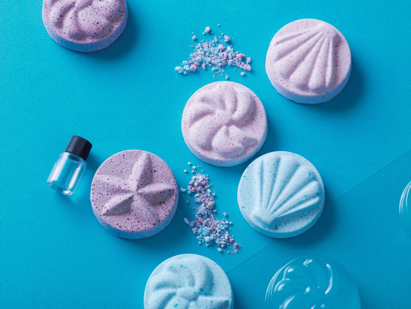 Bath Bombe Craft Kit Instructions Powder Colourants Scoop Fragrance Mould Pipette Bag
