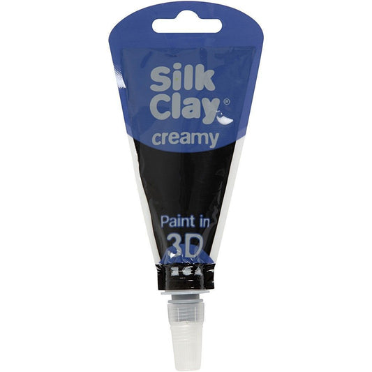 Black Colour Liquid Modelling Clay Piping Bag For Relief Drawing 35 ml - Home - Crafts
