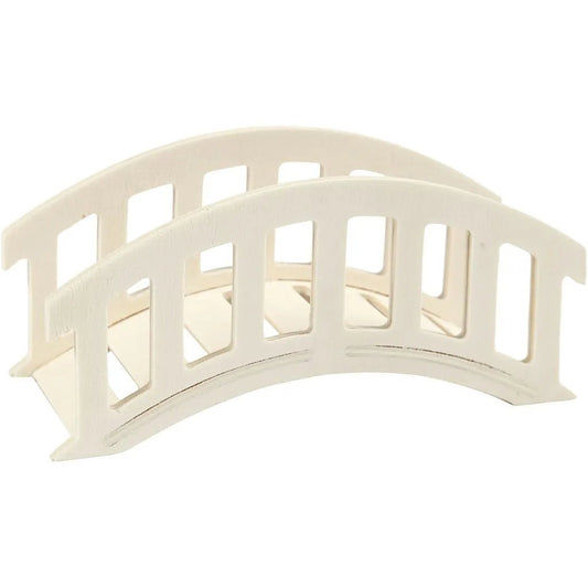 Bridge Small Arched Wooden | Model Making Crafting Doll House | 15x6x7cm
