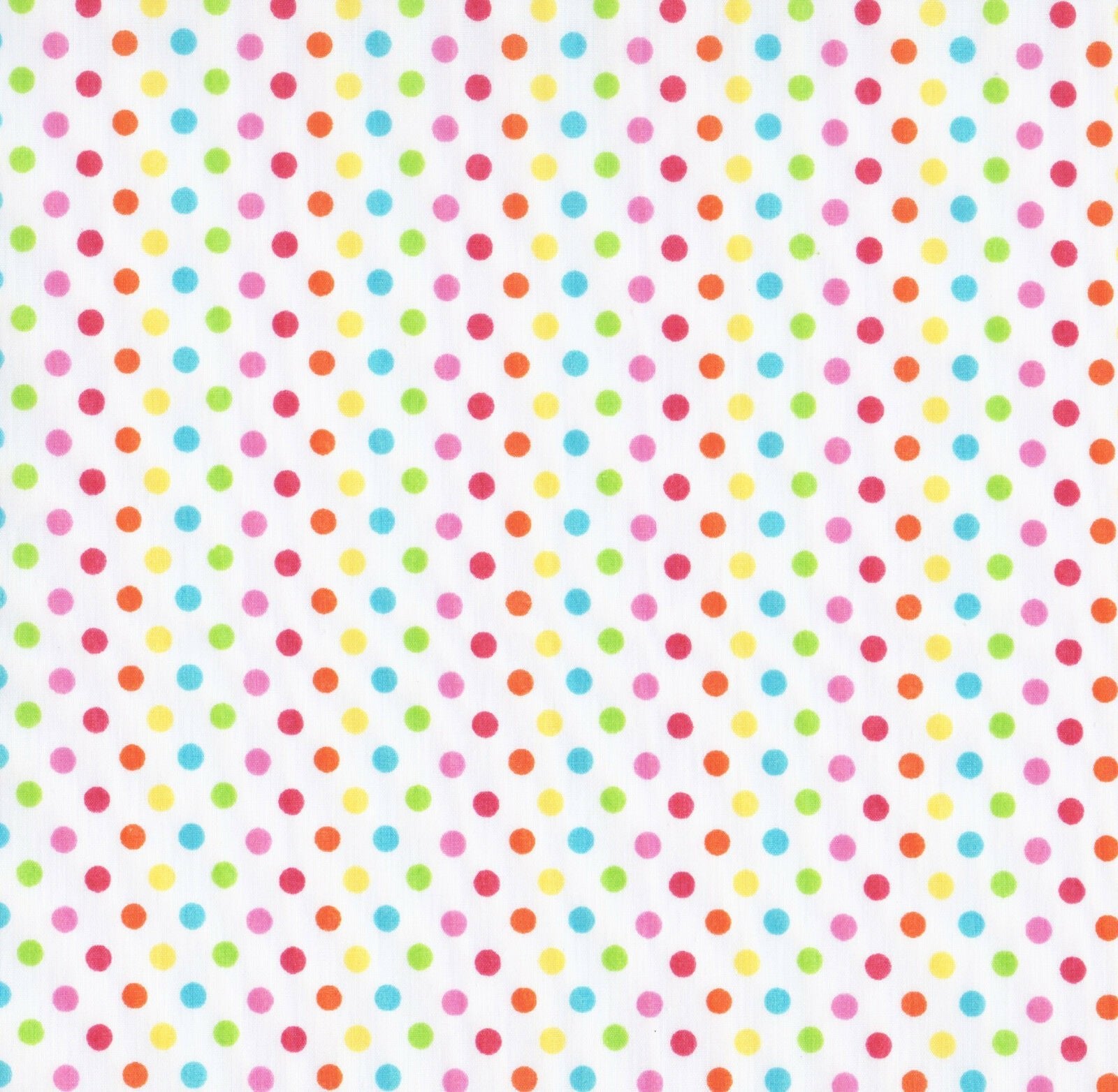 Bright Spots Polycotton Children Fabric By Half A Metre - Home - Crafts