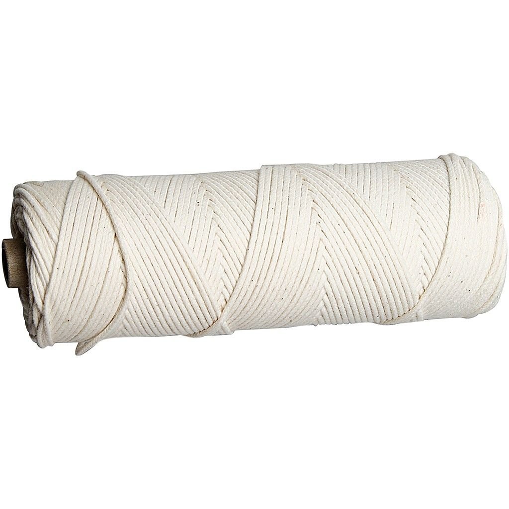 Candle Wick For Beeswax 100g Thickness 2 - 3 mm 80m Size 3 - Home - Crafts