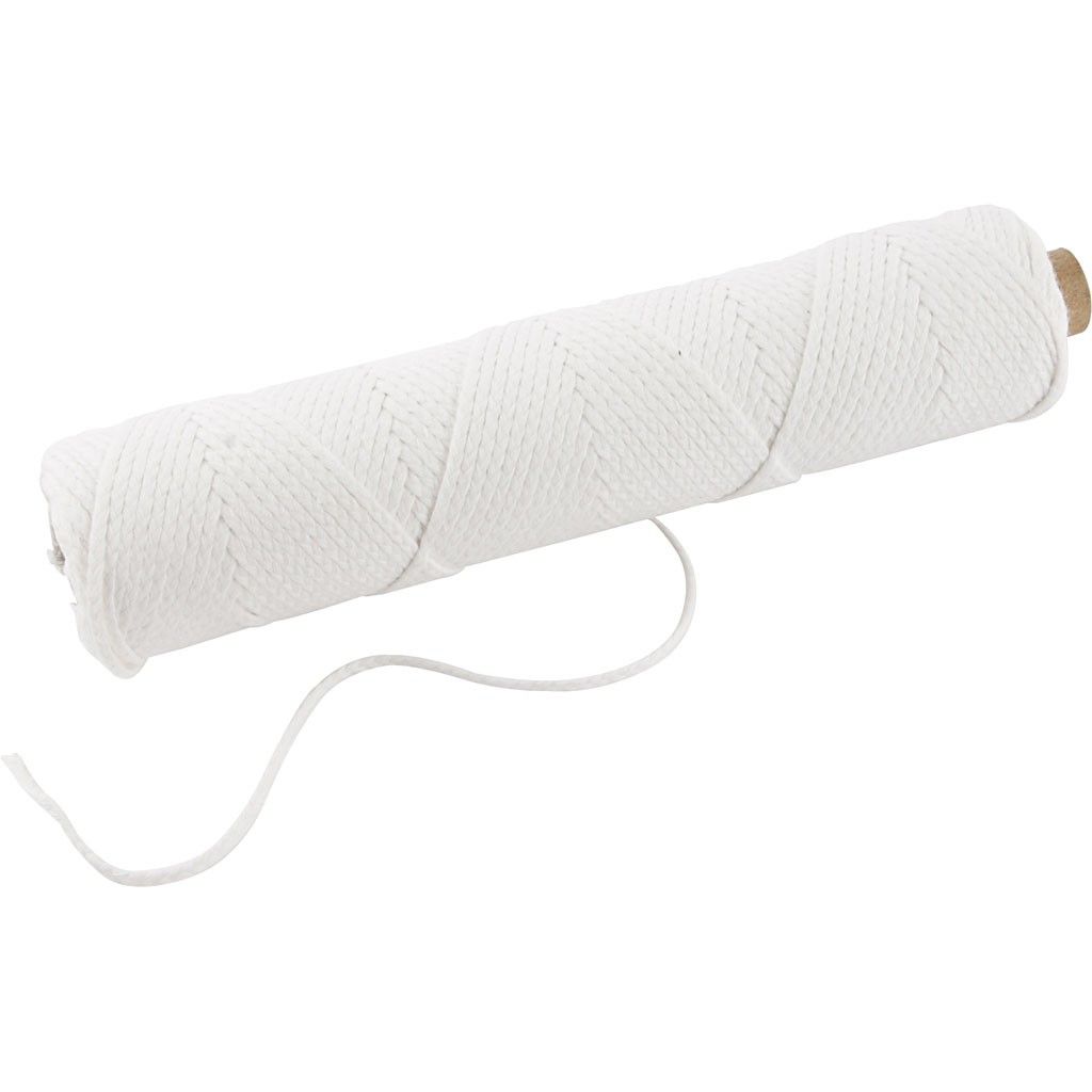 Candle Wick For Pure Paraffin 100g Width 2 mm 100m Size 3 x 12 - Home - Crafts