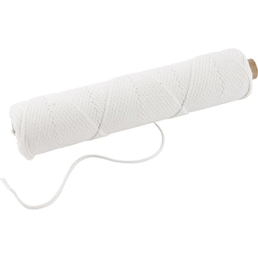 Candle Wick For Pure Paraffin 100g Width 2 mm 100m Size 3 x 12 - Home - Crafts