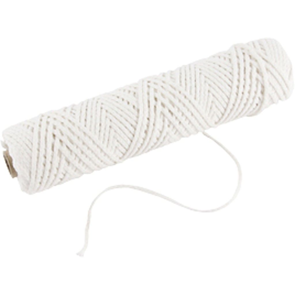 Candle Wick For Pure Paraffin 100g Width 2 mm 80m Size 3 x 10 - Home - Crafts