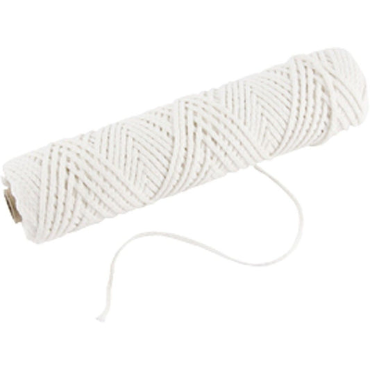 Candle Wick For Pure Paraffin 100g Width 2 mm 80m Size 3 x 10 - Home - Crafts