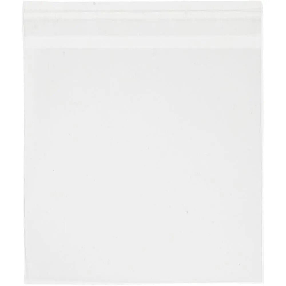 Cellophane Card Display Bags Self-Adhesive Flap Clear Choose Size Quantity