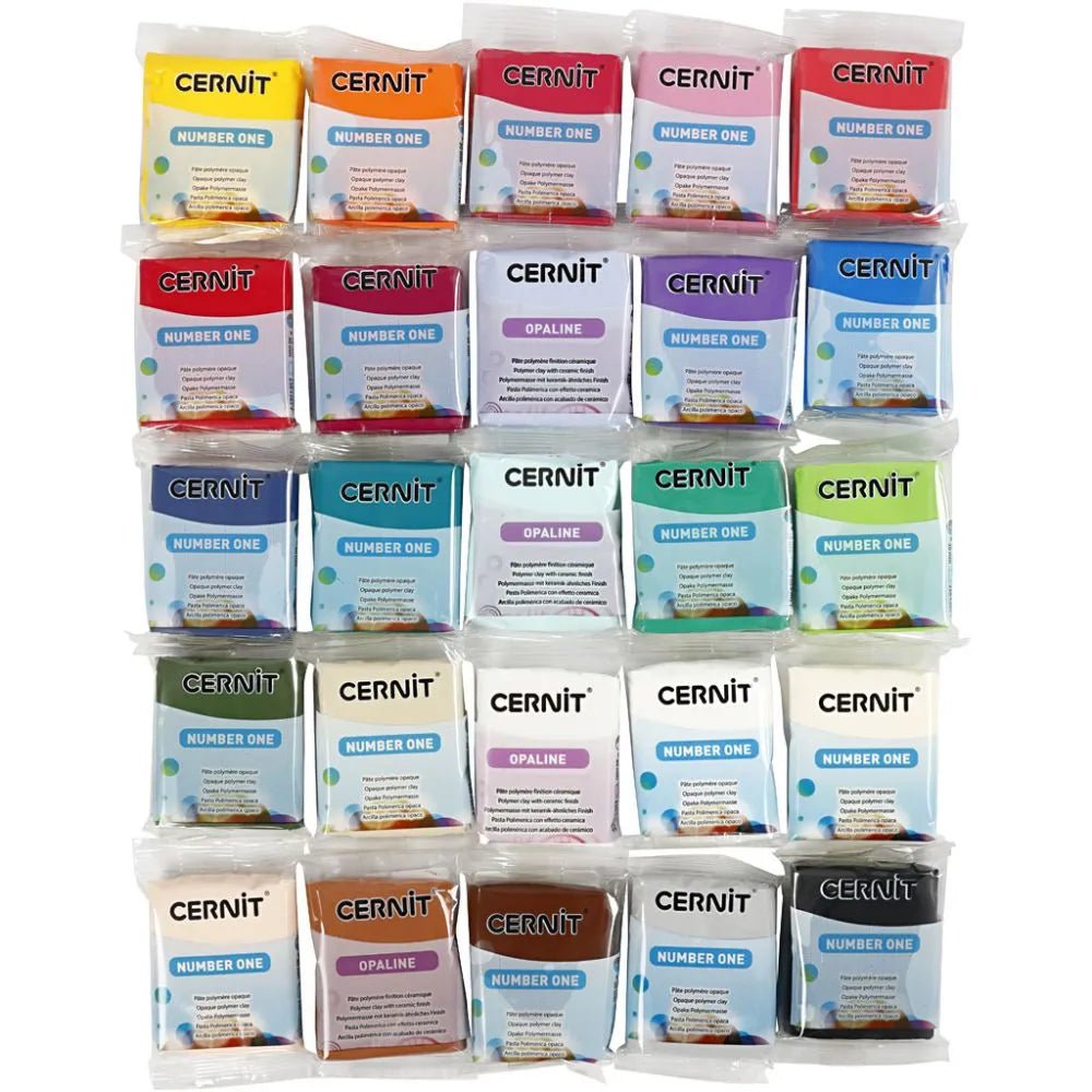Cernit 56g All Colours Modelling Clay Oven Harden Porcelain Finish Crafts - Home - Crafts