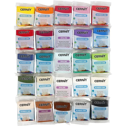 Cernit 56g All Colours Modelling Clay Oven Harden Porcelain Finish Crafts - Home - Crafts