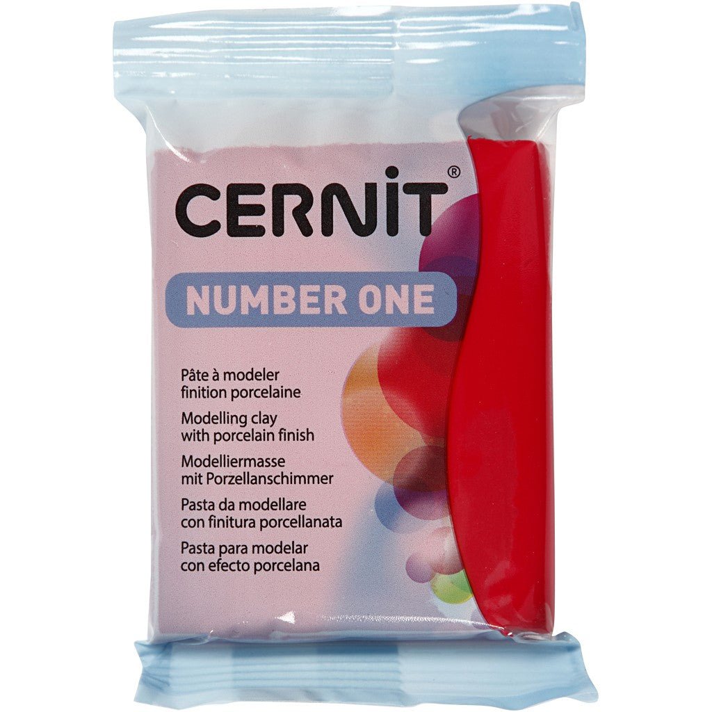 Cernit 56g Modelling Clay Oven Harden Porcelain Finish Assorted Colour Crafts - Home - Crafts