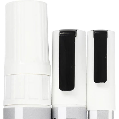 Chalk Markers Water-Based Non-Permanent Washable Line 3. 6. 15mm White 3 pc