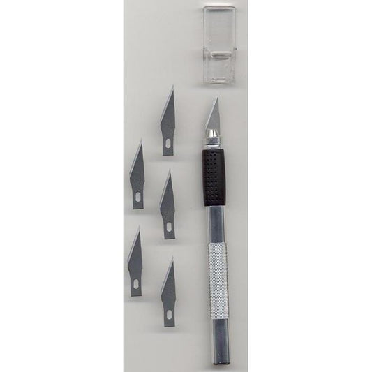 Crafts Too Hobby Knife With Soft Grip And 5 Blades Craft Art - Home - Crafts