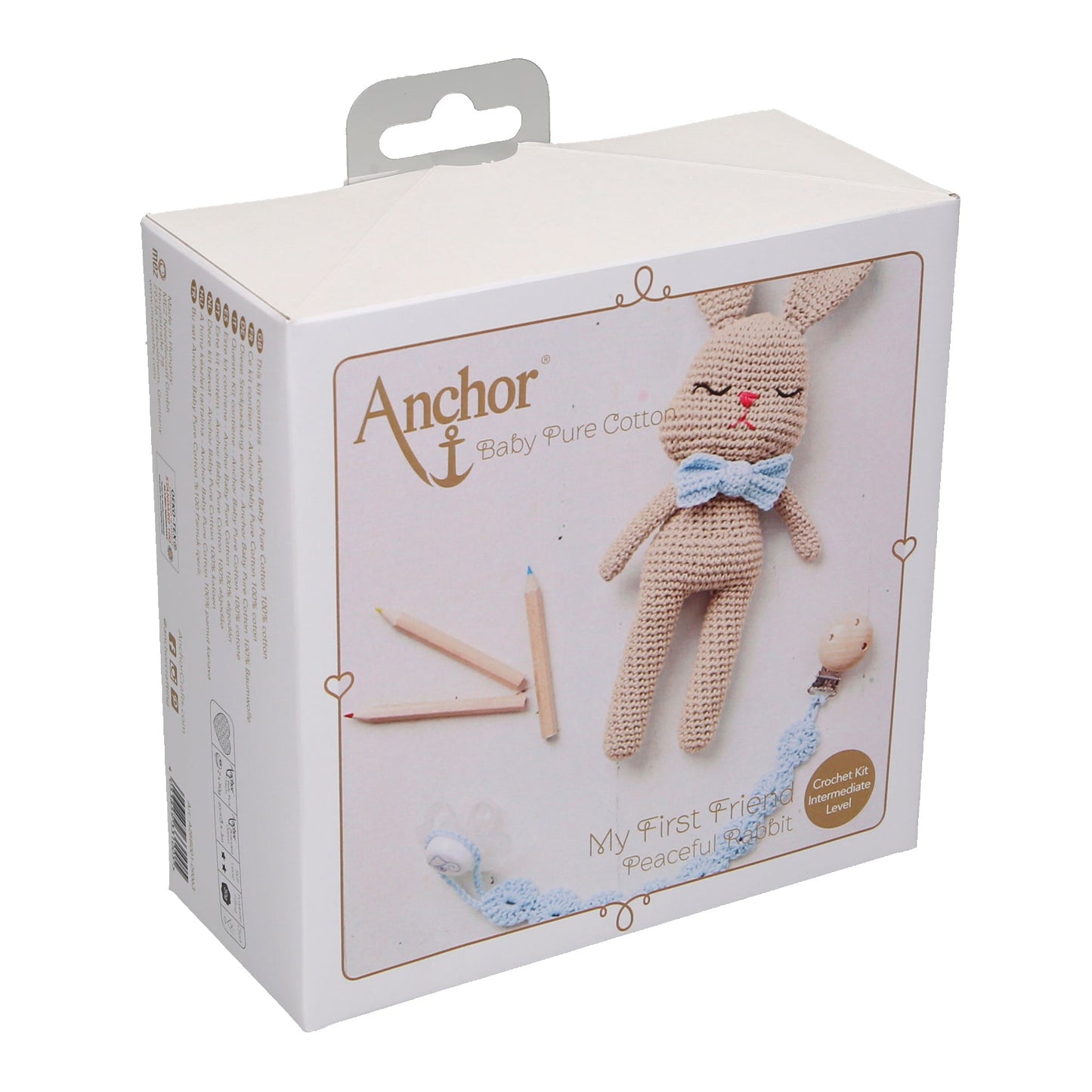 Crochet Kit Amigurumi Baby Rabbit Pure Cotton Medium Skilled