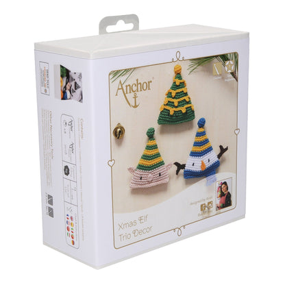 Crochet Kit Amigurumi Elf Trio Décor Creativa | Medium Skill