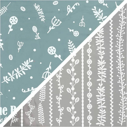 Decorative Different Design Metallic Foil Transfer Sheet 15cm Card Making Crafts