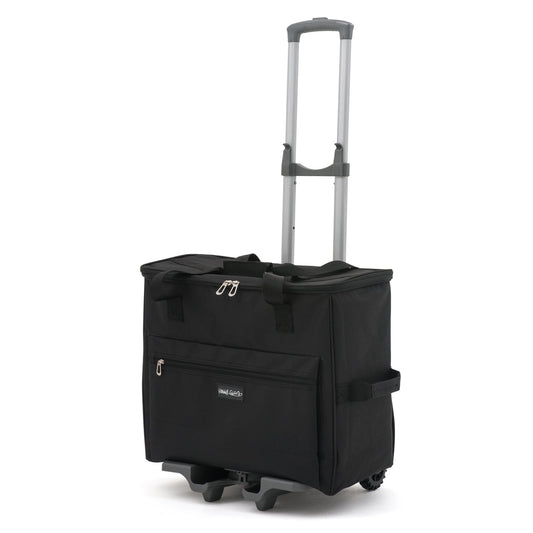 Deluxe Black Sewing Machine Bag With Collapsible Trolley - Home - Crafts