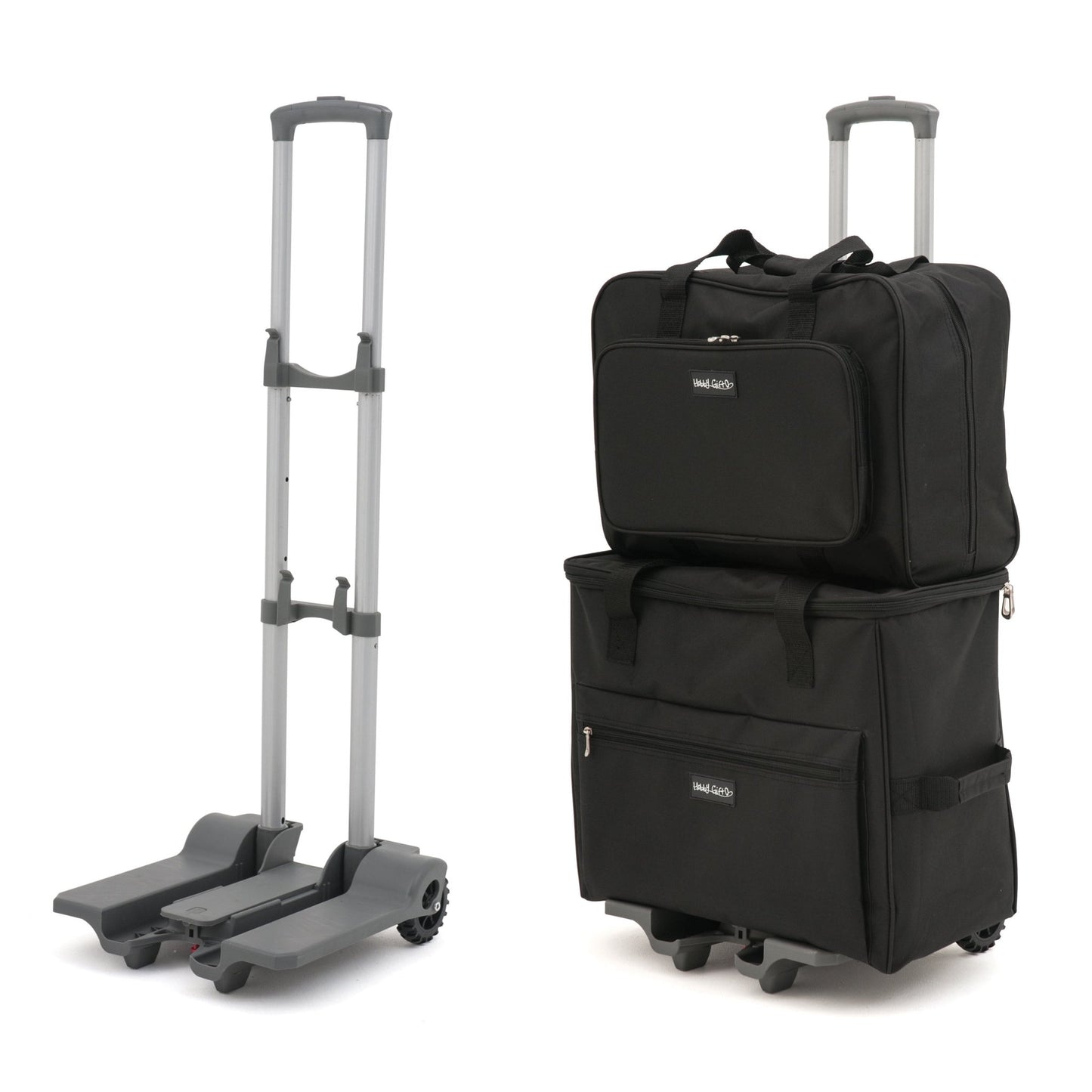 Deluxe Black Sewing Machine Bag With Collapsible Trolley - Home - Crafts