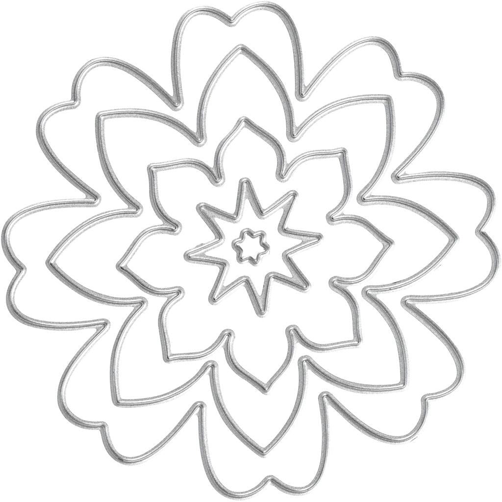 Die Cutting Stencils Use With Any Die Cutting Machines - Flowers - Home - Crafts
