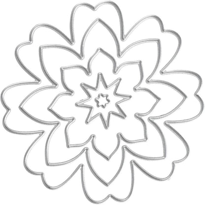 Die Cutting Stencils Use With Any Die Cutting Machines - Flowers - Home - Crafts
