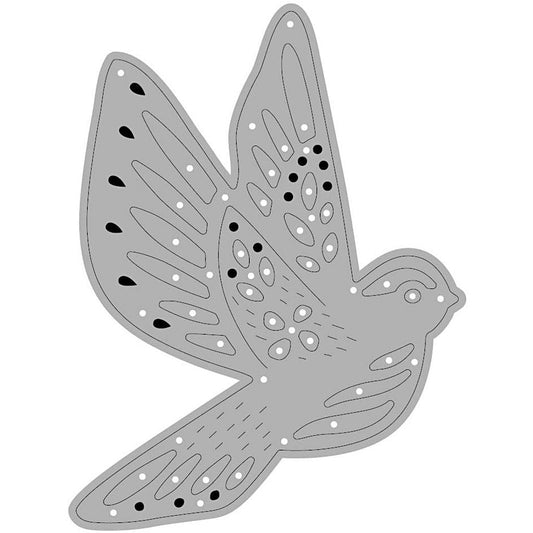 Die Cutting Stencils Use With Any Die Cutting Machines - Flying Bird - Home - Crafts