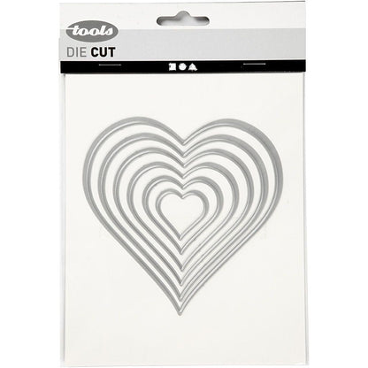 Die Cutting Stencils Use With Any Die Cutting Machines - Heart - Home - Crafts