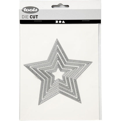 Die Cutting Stencils Use With Any Die Cutting Machines - Stars - Home - Crafts