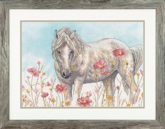 Dimensions Cross Stitch Canvas Kit Needlecraft Crafts 35.6x25.4 cm - Wild Horse - Home - Crafts
